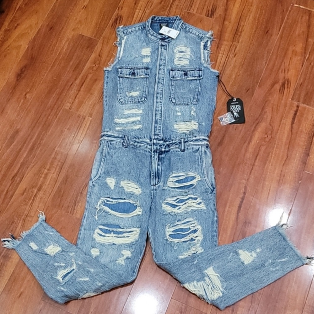 PRPS Goods & Co denim jumpsuit